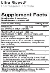 Viên Uống Giảm Mỡ Cắt Nét Ultra Ripped - 90 viên