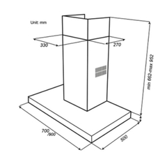 Máy Hút Mùi SPELIER SP-110 SLIM/ SP-110DC/90