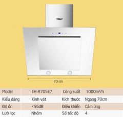 Máy Hút Mùi CHEFS EH-R705E7