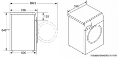 Máy Giặt Kết Hợp Sấy BOSCH WNA14400SG|Serie 4