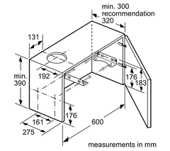 Máy Hút Mùi BOSCH DFM064W54 | Serie 2