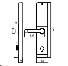 Khóa Điện Tử KASSLER KL-678 GOLD