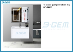 TỦ GƯƠNG CẢM ỨNG LAVABO NHỰA PVC CAO CẤP B-GEM BG-TU03