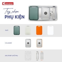 Chậu rửa KONOX TARI SMART 8847PP-L