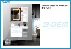 TỦ GƯƠNG CẢM ỨNG LAVABO NHỰA PVC CAO CẤP B-GEM BG-TU05