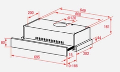 Máy Hút Mùi TEKA EASY TLR2 72 SS