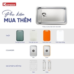 Chậu rửa KONOX TARI SMART 8047PP-L