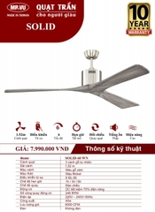 Quạt Trần Cho Người Giàu MR.VŨ SOLID 60 WN