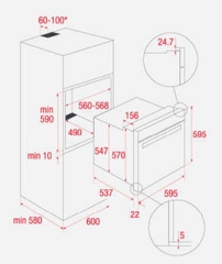 Lò Nướng TEKA MAESTRO HLB 8600 BK