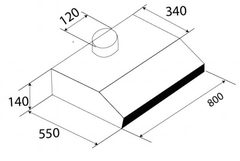 Máy Hút Mùi KAFF KF-888I