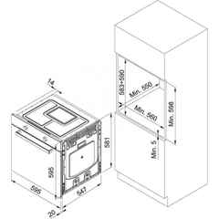 Lò Nướng FRANKE CR 982 M BK DCT TFT (116.0374.300)