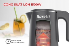 Bình Đun Siêu Tốc BARETTI BRD182