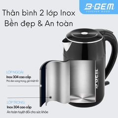 Bình Đun Siêu Tốc B-GEM BG-09A