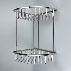 Kệ Góc 2 Tầng INOX SUS304 Cao Cấp B-GEM BG-PKV0923