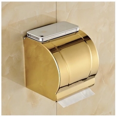 Hộp Giấy Kín INOX SUS304 Mạ Vàng B-GEM BG-PKV0914