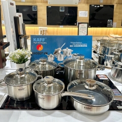 Bộ nồi KAFF KF-ST005Fr Sus Inox 304 Cao Cấp