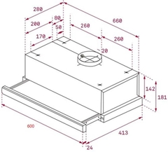 Máy Hút Mùi TEKA EASY TL 6420