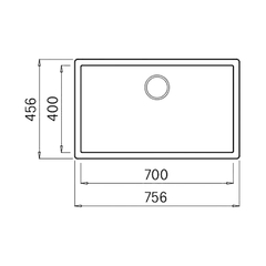 Chậu Rửa Malloca ZEN K-13040