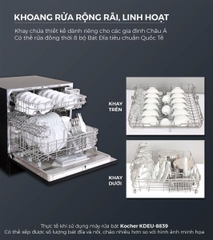 Máy rửa chén KOCHER KDEU-8839