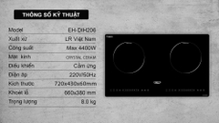 Bếp Từ Chefs EH-DIH206