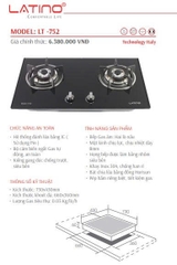 Bếp Gas LATINO LT-752