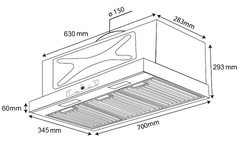 Máy Hút Mùi KOCHER X3D-350D AUC