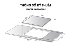 Bếp Từ KOCHER DI-806GE02