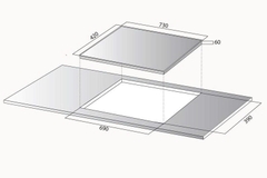 Bếp Từ KOCHER DI-833GE