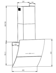 Máy Hút Mùi KOCHER K-2080E 70