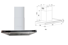 Máy Hút Mùi KOCHER K-225D 70
