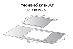 Bếp Từ KOCHER DI-616 PLUS