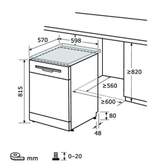 Máy rửa chén KOCHER KDEU-8818BL Series 4