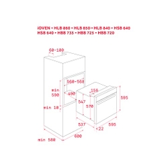 Lò Nướng Teka HBB 735