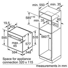 Lò Nướng BOSCH HMH.HBG633BB1B|Serie 8