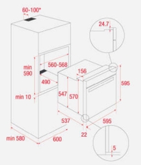 Lò Nướng Teka TOTAL HCB 6545