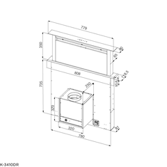 Máy Hút Mùi Malloca K-3410DR