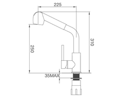 Vòi Rửa Malloca K119N9