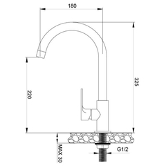 Vòi Rửa Malloca K1603CL