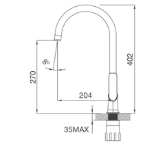 Vòi Rửa Malloca K77C