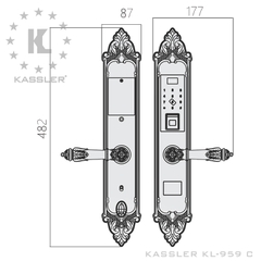 Khóa Điện Tử KASSLER KL-959C