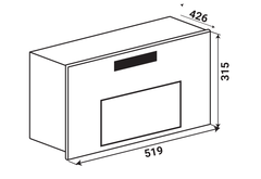 Lò Vi Sóng KAFF KF-EM036ALMW / EM036ALMB