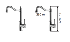 VÒI RỬA NÓNG LẠNH KAFF KF-FC606