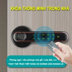 Khóa Vân Tay Cửa Gỗ Avolock AT-103-B