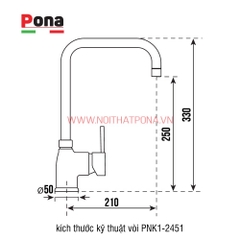 Vòi Rửa PONA PNK1-2451