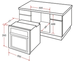 Lò Nướng CHEFS EH-BO600S