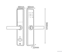 Khóa điện tử Kassler KL-566 COPPER APP