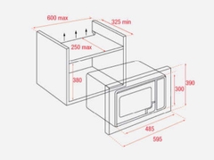 Lò vi sóng Teka EASY MB 620 BI