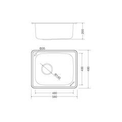 Chậu Rửa Malloca MS 1023