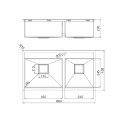 Chậu Rửa Malloca  MS 6304T