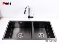 Chậu Rửa PONA PNI2-8745/ Black